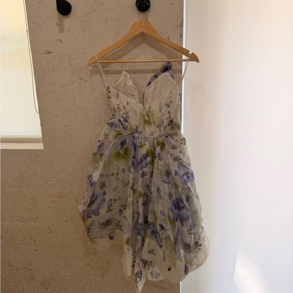 ZIMMERMANN Natura Draped mini dress - Picture 11 of 12